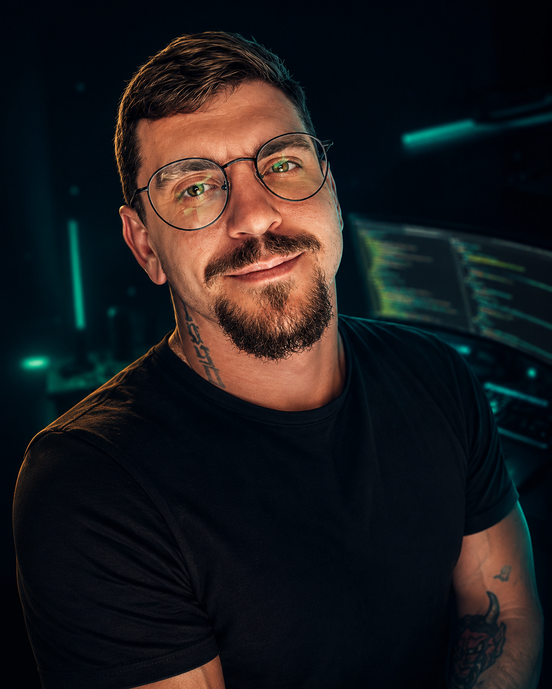 Porträtt av André Hultgren
